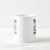 私は理学療法士のマグです コーヒーマグカップ (中央)