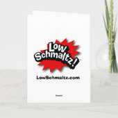 私は理由の年賀状を必要とします シーズンカード (裏面)