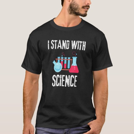 私は理科研の設備化学を受け教える Tシャツ (正面)