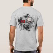 私は環状赤を得ました Tシャツ (裏面)