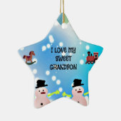 私は甘い孫が大好き セラミックオーナメント (右)