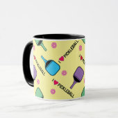 私は甘い黄色のピクルスが大好き コーヒーマグカップ (正面左)