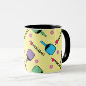 私は甘い黄色のピクルスが大好き コーヒーマグカップ (正面右)