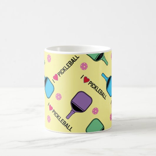 私は甘い黄色のピクルスが大好き コーヒーマグカップ (中央)