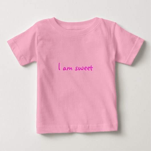 私は甘い ベビーTシャツ (正面)