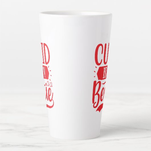 私は甘辛い カフェラテマグ (正面)