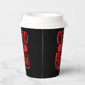 私は甘辛い 紙コップ (右)