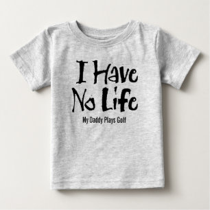 私は生きている(ゴルフ)ベビーTシャツがない ベビーTシャツ