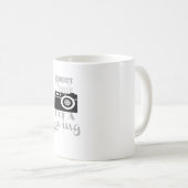 "私は生きている"マグのための人々を撃ちます! コーヒーマグカップ (正面右)