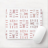 私は生きる、愛し、飲む マウスパッド (マウス)