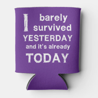 私は生き延びつい昨日で今日はもう終わった 缶クーラー