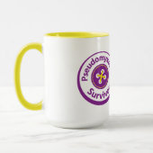 私は生き延びませんでしたPMPを… 信号器のマグ マグカップ (左)