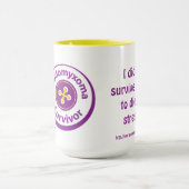 私は生き延びませんでしたPMPを… 信号器のマグ マグカップ (中央)