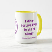 私は生き延びませんでしたPMPを… 信号器のマグ マグカップ (正面右)