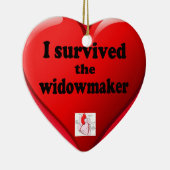 私は生き延び未亡人セラミックオーナメント セラミックオーナメント (右)