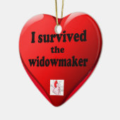 私は生き延び未亡人セラミックオーナメント セラミックオーナメント (左)