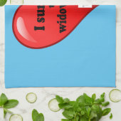 私は生き延び未亡人 キッチンタオル (折り畳み)