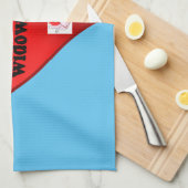 私は生き延び未亡人 キッチンタオル (四つ折り)