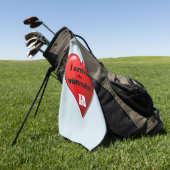 私は生き延び未亡人 ゴルフタオル (グリーン)