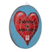 私は生き延び未亡人 ダーツボード (正面左)