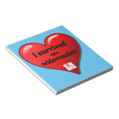 私は生き延び未亡人 ノートパッド (アングル)