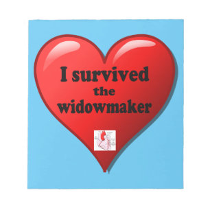 私は生き延び未亡人 ノートパッド