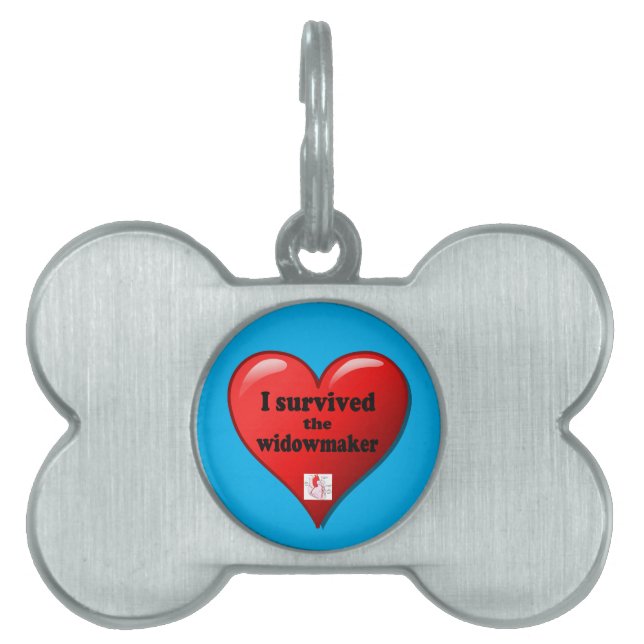 私は生き延び未亡人 ペットネームタグ (正面)