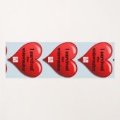 私は生き延び未亡人 ヨガマット (正面(横))