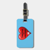 私は生き延び未亡人 ラゲッジタグ (正面縦)