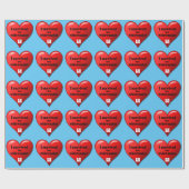 私は生き延び未亡人 ラッピングペーパー (フラット)