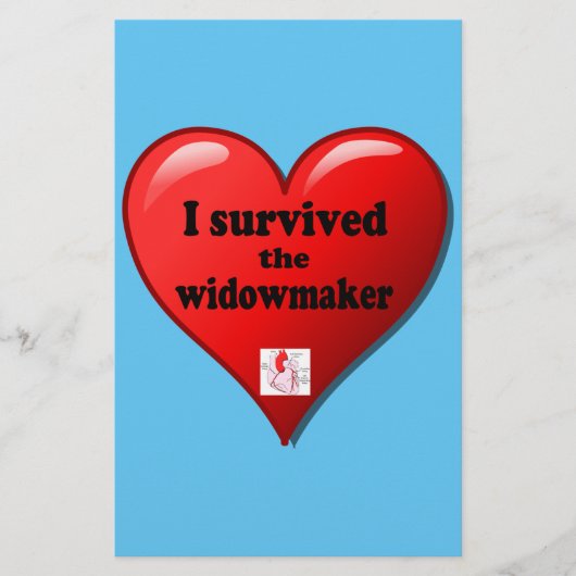 私は生き延び未亡人 便箋 (正面)