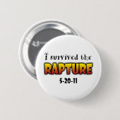 私は生き延び歓喜 缶バッジ (正面&裏面)