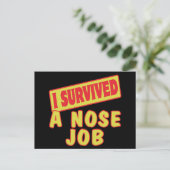 私は生き延び鼻の仕事だ ポストカード (スタンド正面)