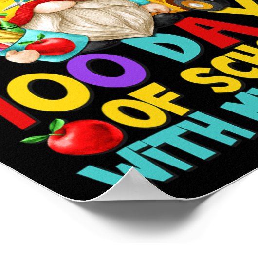 私は生き延び100日の学校のおもしろいスクールバスD ポスター (角)