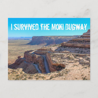 私は生き延びMoki Dugway Post Card ポストカード