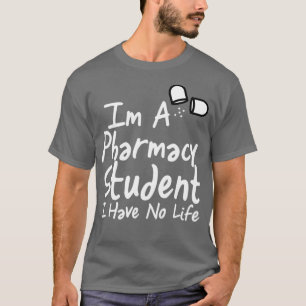 私は生まれた生まれのない薬局生おもしろいだ Tシャツ