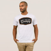 私は生まれつきの怒りん坊です Tシャツ (正面フル)