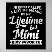 私は生まれてからたくさんの名前を呼ばれたが ポスター (正面)