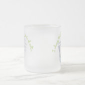 私は生命を控えめに襲います常に取ります フロストグラスマグカップ (中央)