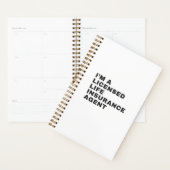 私は生命保険の免許を受けた代理店です プランナー手帳 (ディスプレー)