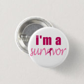 私は生存者です 缶バッジ (正面&裏面)
