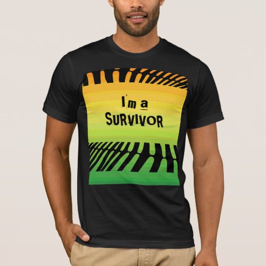 私は生存者です Tシャツ (正面)