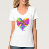 私は生存者にTシャツを信じます Tシャツ (正面)