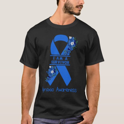 私は生存者失行認識度 Tシャツ (正面)
