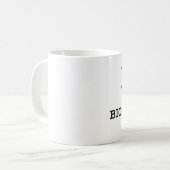 私は生物化学を愛します コーヒーマグカップ (正面左)