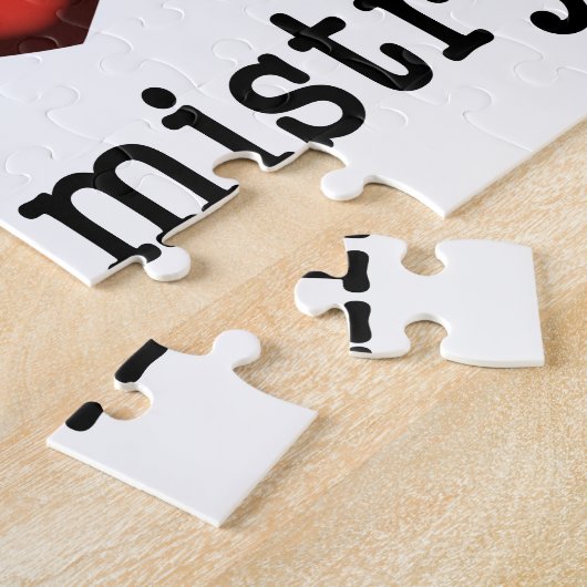 私は生物化学を愛します ジグソーパズル (側面)