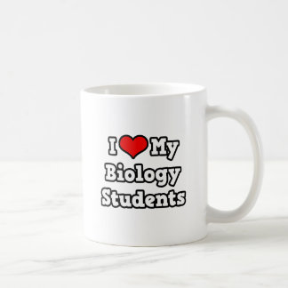 私は生物学の学生が大好き コーヒーマグカップ
