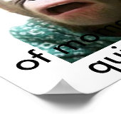 私は生考えきる準備ができていない ポスター (角)