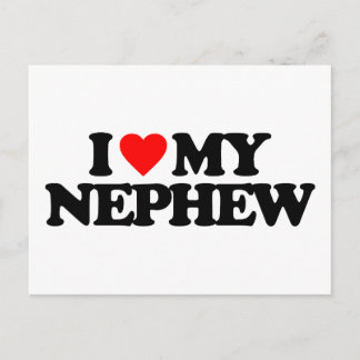 私は甥を愛している ポストカード