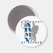 私は甥2 - ARMYをサポート マグネット (正面/裏面)